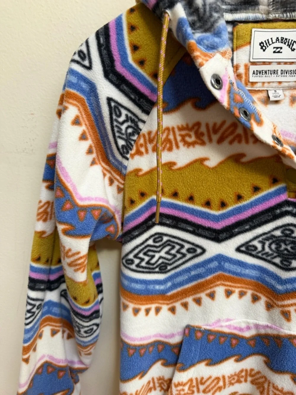 Billabong Adventure Division Aztec Fleece Pullover Hoodie